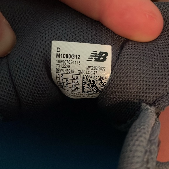 BRAND NEW MEN'S NEW BALANCE FRESH FOAM X size 12 - Picture 5 of 5